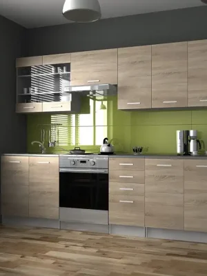 Kuchyňská Linka Pamis 260/200 dub sonoma Horká Nabídka