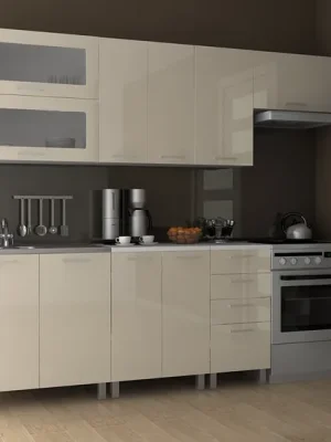 Kuchyňská linka Nadine MDR 240/180 jasmín lesk Nakupujte Hned