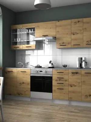 Kuchyňská Linka Pamis 240/180 dub artisan Cenový Hit