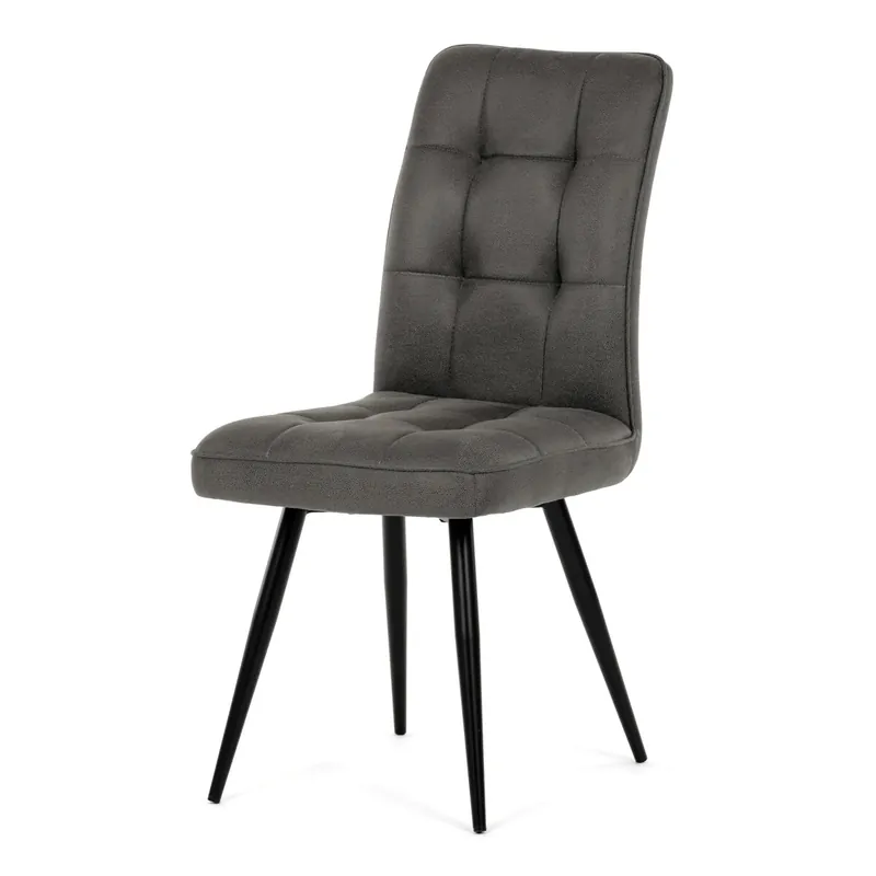 Jídelní židle, šedá, látka vintage, DCL-D1250 GREY3 Pouze Dnes