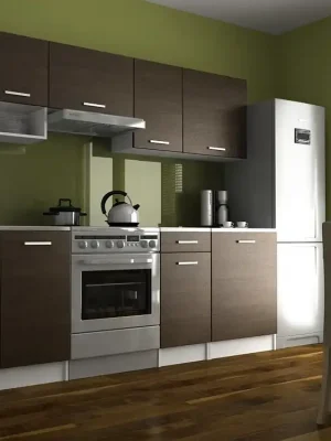 Kuchyňská linka Luigi II 240/180 wenge Expresní Doručení