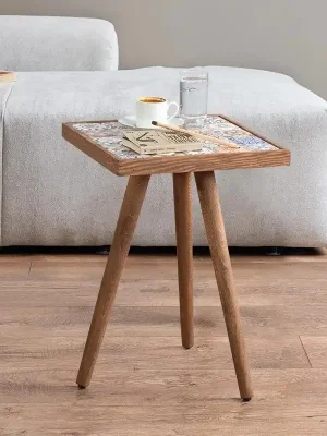 Akční Cena Konferenční stolek RYAN ořech/LAUREN