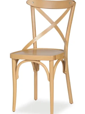 Vysoce Kvalitní Masivní dřevěná židle Croce - buková, elegantní design, 130 kg nosnost