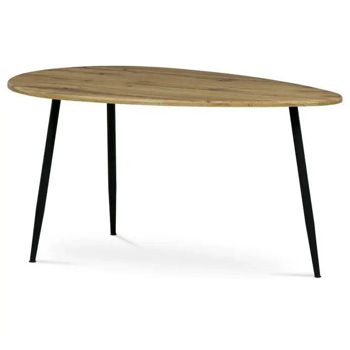 Rychlé Dodání Odkládací stolek 100x60x50cm, mdf, divoký dub, AF-3012 OAK