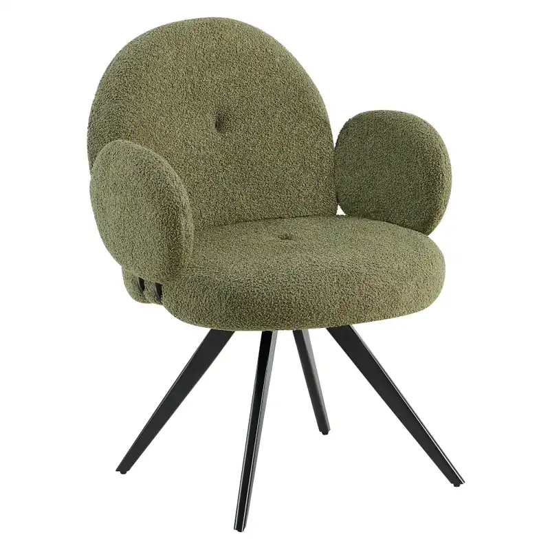 Must-Have Otočná židle, zelená/černá, VASALA
