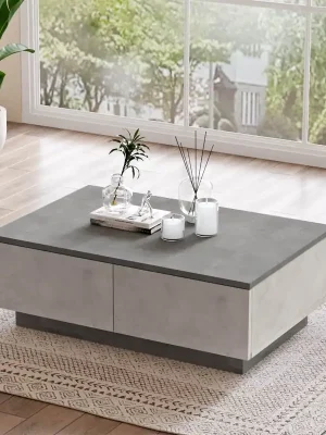 Cenová Bomba PIRITA stylový konferenční stolek, barva beton/kámen