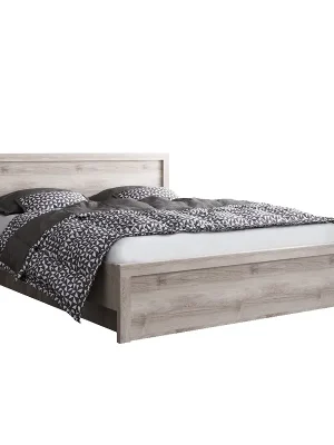 Koupit Online Postel s úložným prostorem, 140x200, kaštan nairobi, JESI NEW