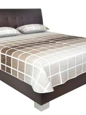 Postel Sára 180x200 Brown/Duo Bezpečná Platba