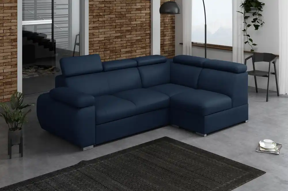 Sedací souprava Bodie VII pravá modrá Akční Nabídka