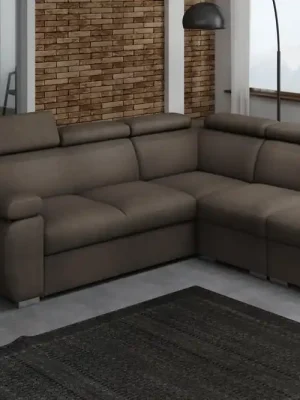 Must-Have Sedací souprava Bodie V pravá hnědá
