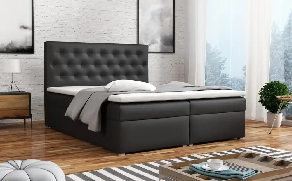 Cenová Bomba Postel s matrací s ÚP ANTONIO BOX 180x200 ekokůže Madryt 9354