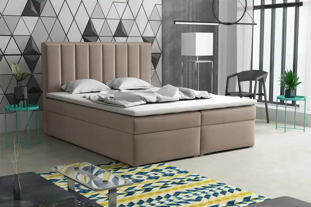 Rychlé Dodání Postel s matrací s ÚP LUCINI BOX 180x200 Bluvel 40