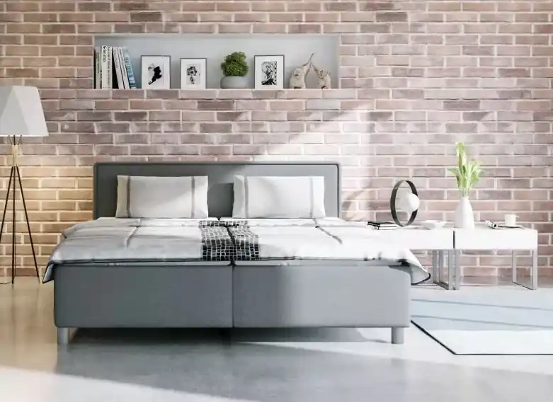 Postel Portland 180x200 šedá Výprodej