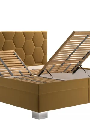 Postel Paloma 160x200 žlutá Vysoce Kvalitní