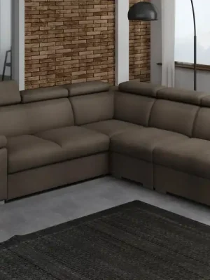 Kup Teď Sedací souprava Bodie II pravá hnědá