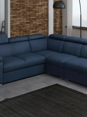 Must-Have Sedací souprava Bodie II pravá modrá