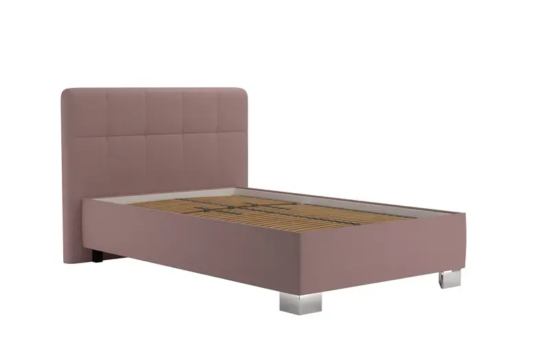 Bezpečná Platba Postel Kelvin 140x200 starorůžová