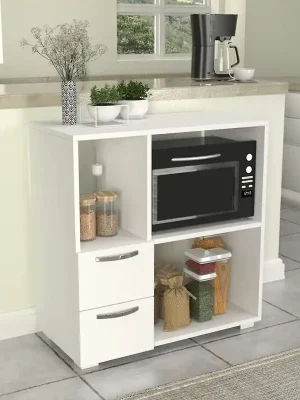 DOUDOS multifunkční kuchyňská skříňka, bílá Víkendová Akce
