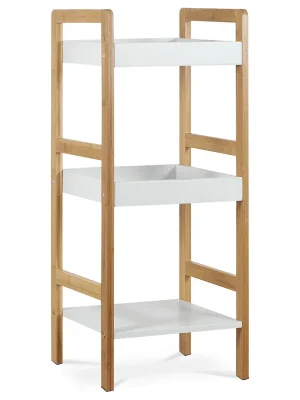 Časově Omezené Regál, masiv, bílá, DR-013-3