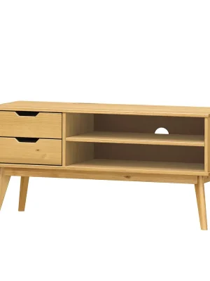 Aktuální TV stolek 2 zásuvky BONITO vosk