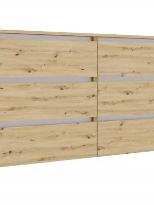 IDEA šuplíková komoda 1600, Oak Artisan / Nimfea alba Nová Kolekce