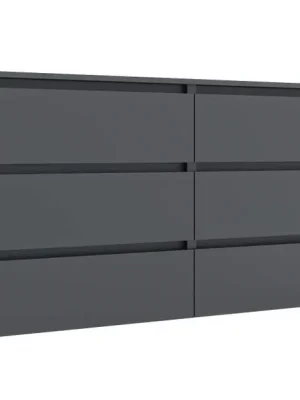Kup Teď IDEA šuplíková komoda 1800, Grafite grey / Grafite grey