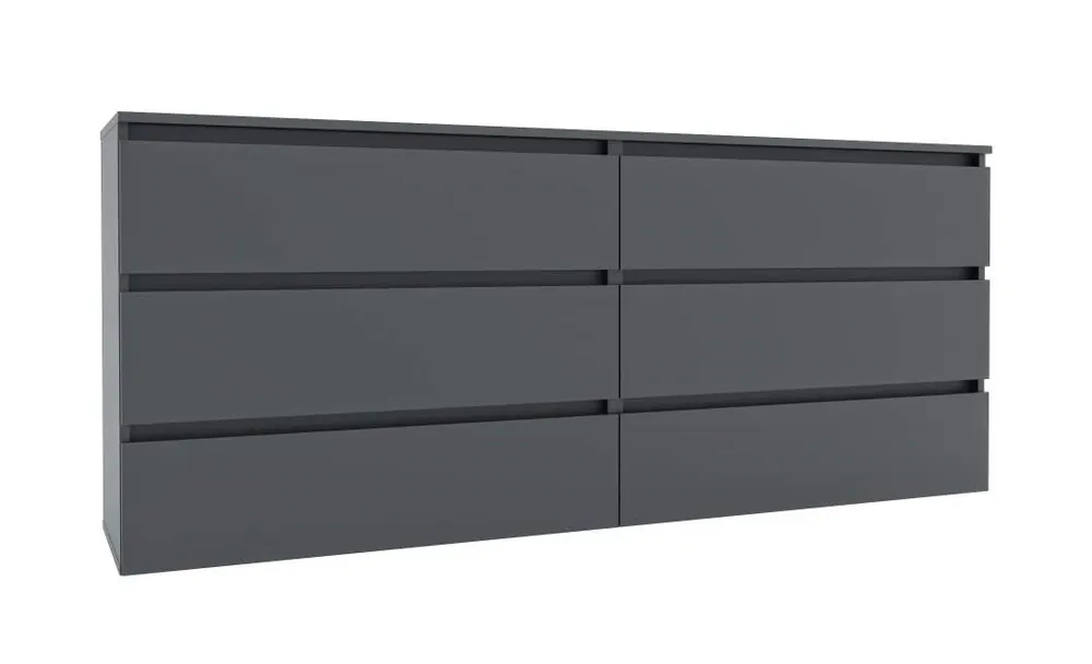 Kup Teď IDEA šuplíková komoda 1800, Grafite grey / Grafite grey