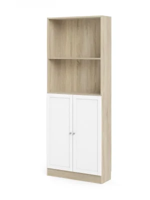 Expresní Doručení Regál Bask 71760/28 sonoma/bílá