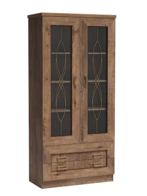 Cenově Výhodný Vitrína, dub lefkas, TEDY Typ T8