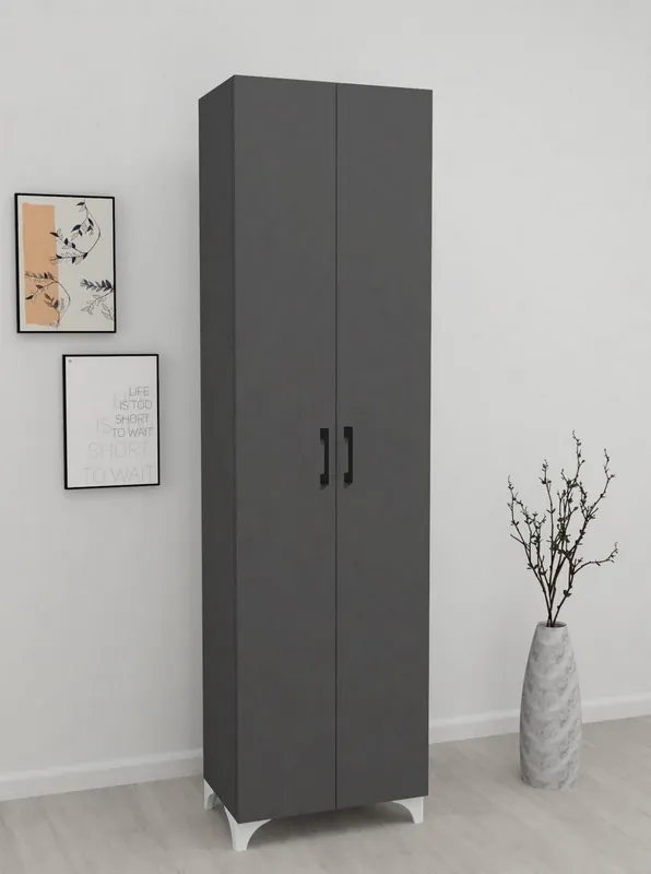 Komoda vysoká 2D CARTER 8 barva antracit Nejprodávanější