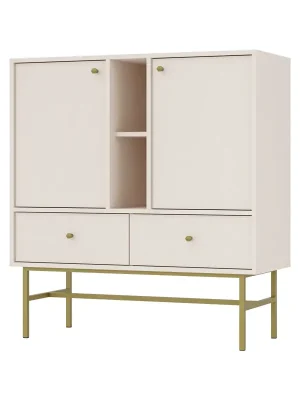 Komoda Tomila 825/3 písková béžová Výhodná Nabídka