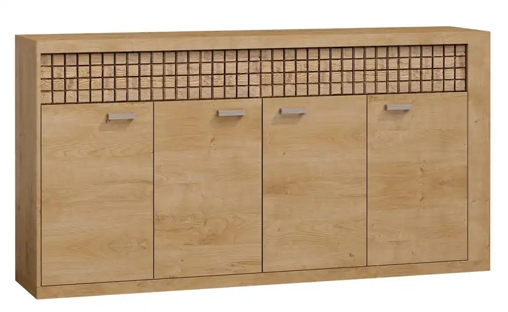 Horká Nabídka Komoda 4D2S NATURAL N9 dub ribbeck/kostka