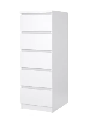 Komoda Simplicity 233 bílý lesk Originální