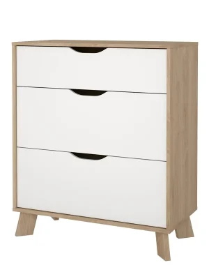 Komoda Iker 703 jackson hickory/bílá Top Prodej