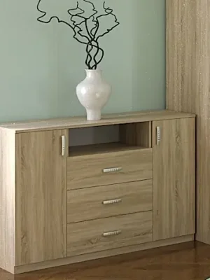 Komoda LAVRAS sonoma Přímo Od Výrobce