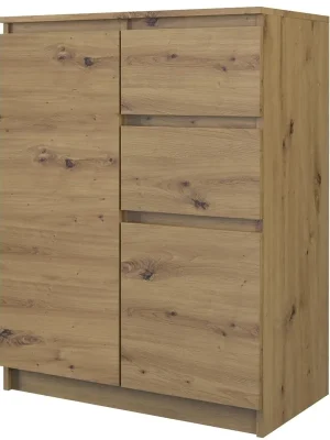 Cenově Výhodný Komoda Malvína 2D2S dub artisan