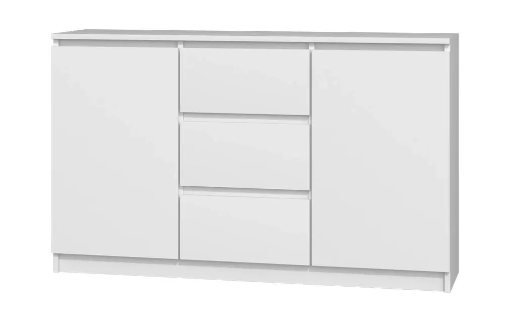 Cenově Výhodný Komoda Malvína 2D3S 120 bílá