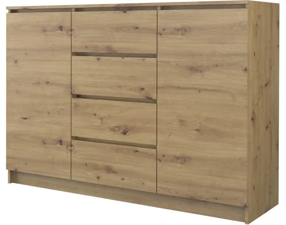 Komoda Malvína 2D4S 120 dub artisan Ověřený