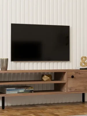 Časově Omezené Avila TV stolek na nožičkách, borovice Atlantik