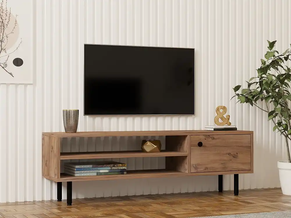Časově Omezené Avila TV stolek na nožičkách, borovice Atlantik