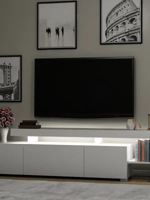 Dokud Zásoby Vydrží Beliz stylový TV stolek, bílá