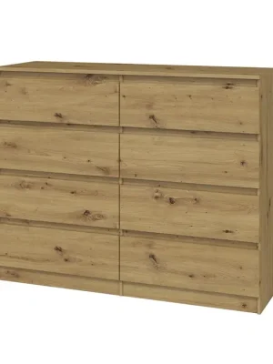 Cenově Výhodný Komoda Malvína M8 120 dub artisan