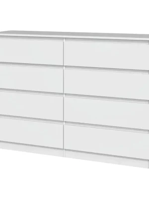 Levný Komoda Malvína M8 140 bílá