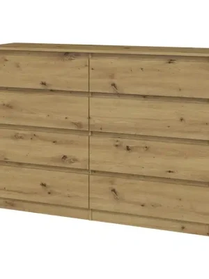 Komoda Malvína M8 140 dub artisan Sleva