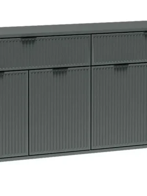 Komoda na nohách 4D4S ODEON green stone Oblíbený