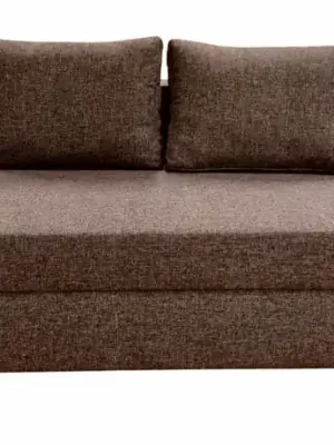 Bezpečná Platba Pohovka Lucie II hnědá zvýšená