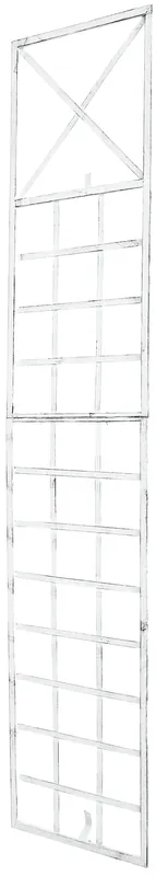 Vrácení Zdarma Mřížka na popínavé rostliny Trigo - 198 x 40 cm - Bílá antik