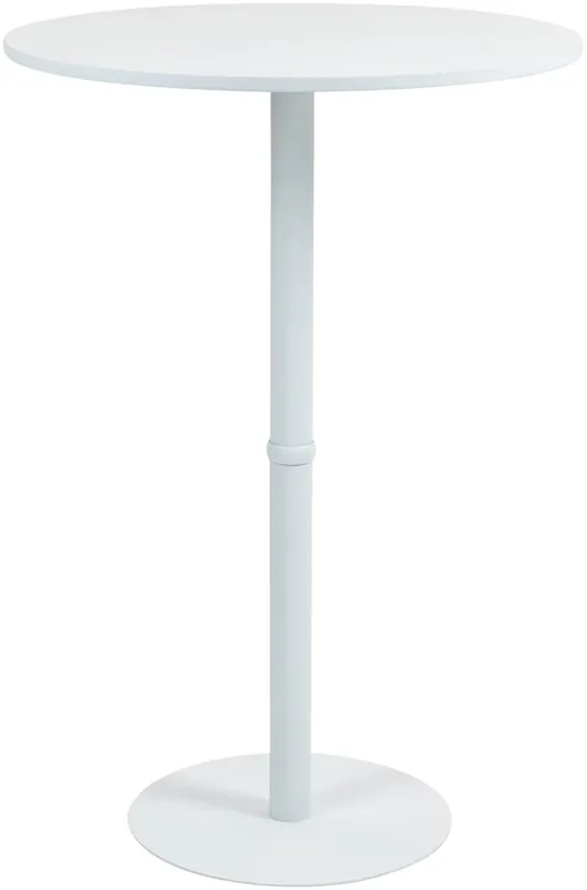 Nová Kolekce Barový stůl Hereford 75 cm - bílá/bílá
