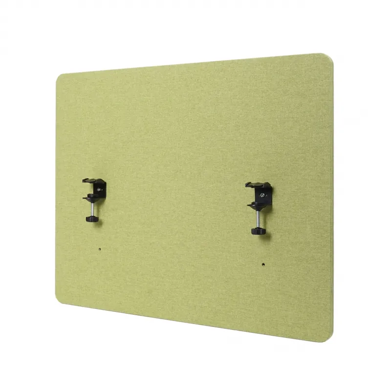 Pouze Dnes Akustický panel na stůl HWC-G75 - dvoustěnná látka/textil - 60x75cm - zelená