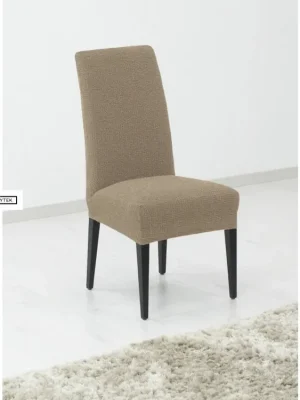 Potah multielastický na celou židli Denia - oříškový Jen Po Omezenou Doba